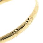 Image 9 of Golden Slave Bracelet with Engravings; Size M