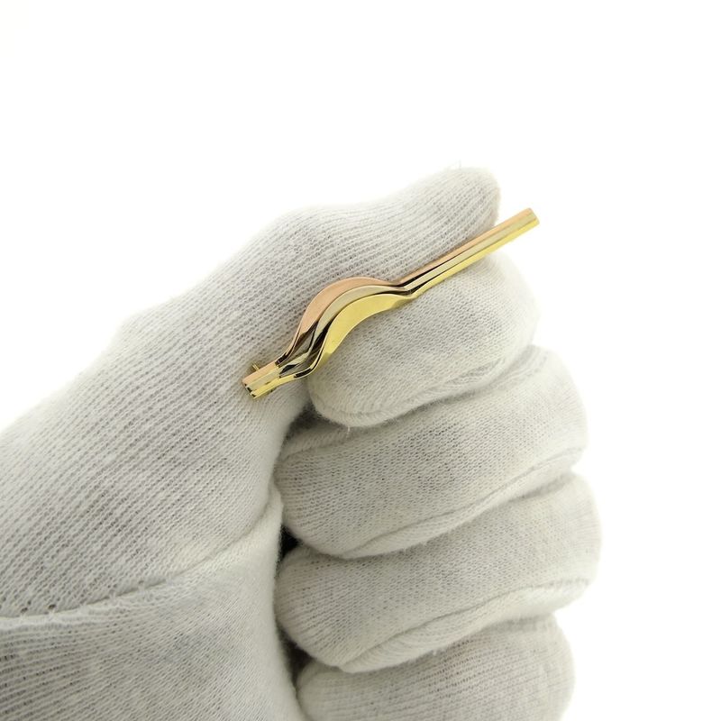 Image 11 of Vintage tricolor gold fantasy brooch