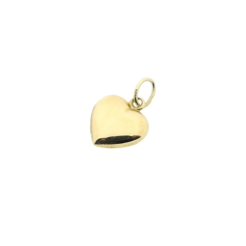 Image 8 of Gold minimalist pendant of a heart