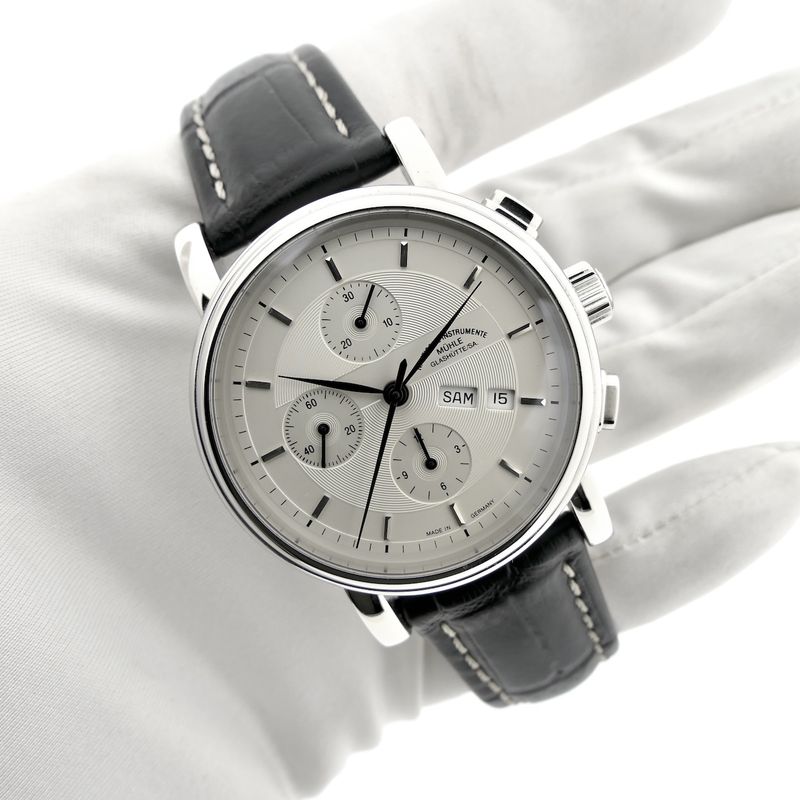 Image 14 of Mühle Glashütte Teutonia II Chronograph M1-30-90; Automatic men's watch
