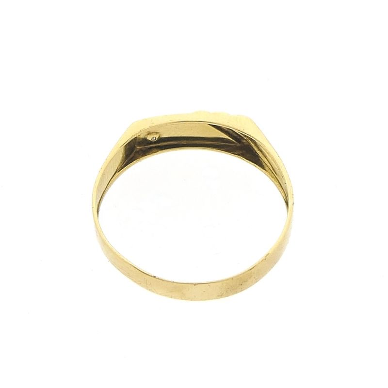 Image 5 of 8-carat men's ring with diamond | 0.005 ct.