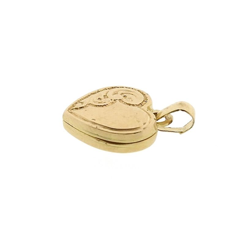 Image 11 of Vintage gold locket pendant