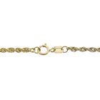 Image 4 of 9K Twisted Link Chain | 45.5cm