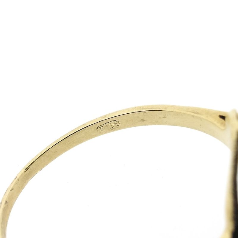 Image 5 of Gold ring with garnet stone | Vintage