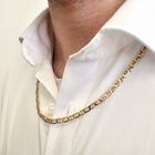 Image 4 of Gold navy link necklace