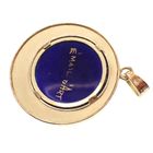 Image 5 of Vintage gold pendant with enamel portrait