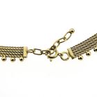 Image 5 of Gold mesh link necklace