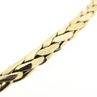 Image 4 of Gold foxtail link necklace