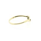 Image 5 of Gold ring with diamond; 0.015 ct.