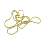 Image 7 of Gold square foxtail link chain