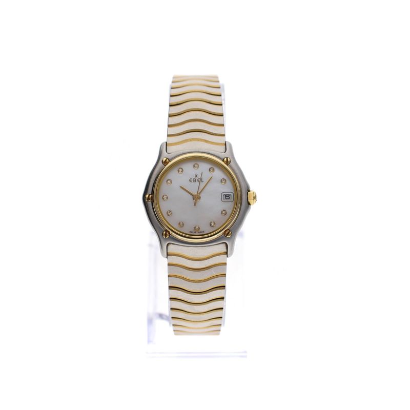 Image 16 of Ebel Sport Classic E1087121; Gold/Stainless Ladies Watch