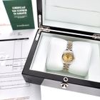 Image 4 of Rolex Oyster Perpetual Lady-Date 26mm 6917; Vintage 18k gold/steel women's watch