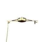 Image 5 of Gold brooch with carnelian