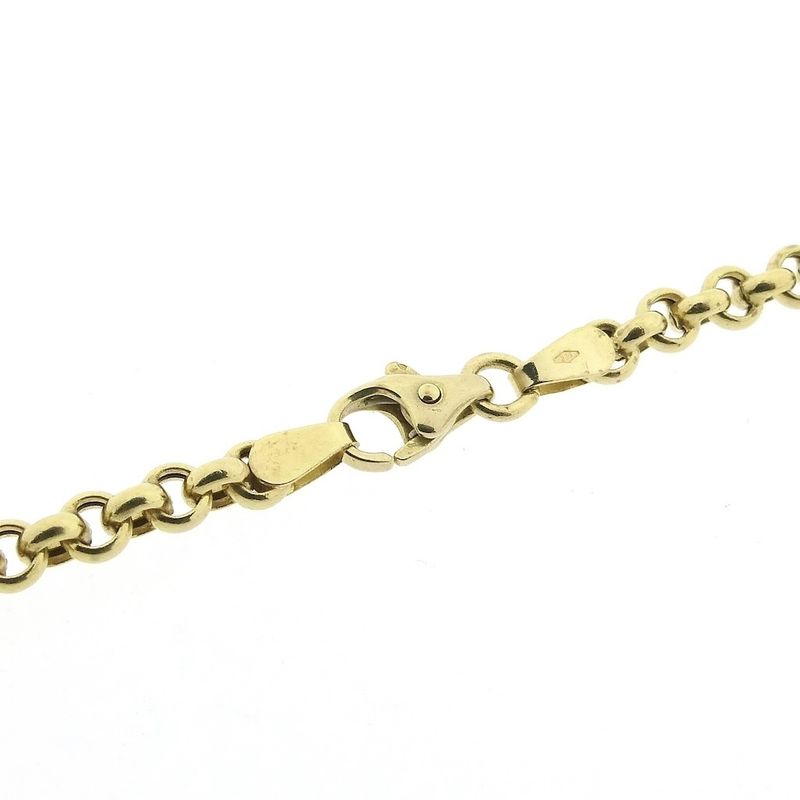 Image 3 of Antique gold sliding chain with tassels