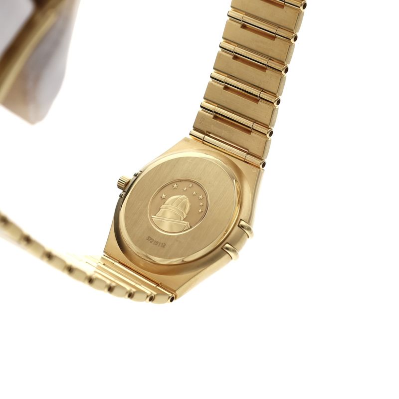 Image 19 of Omega Constellation Date 1112.30.00; 18k gold men's watch