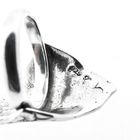 Image 5 of Silver ring with shard of face