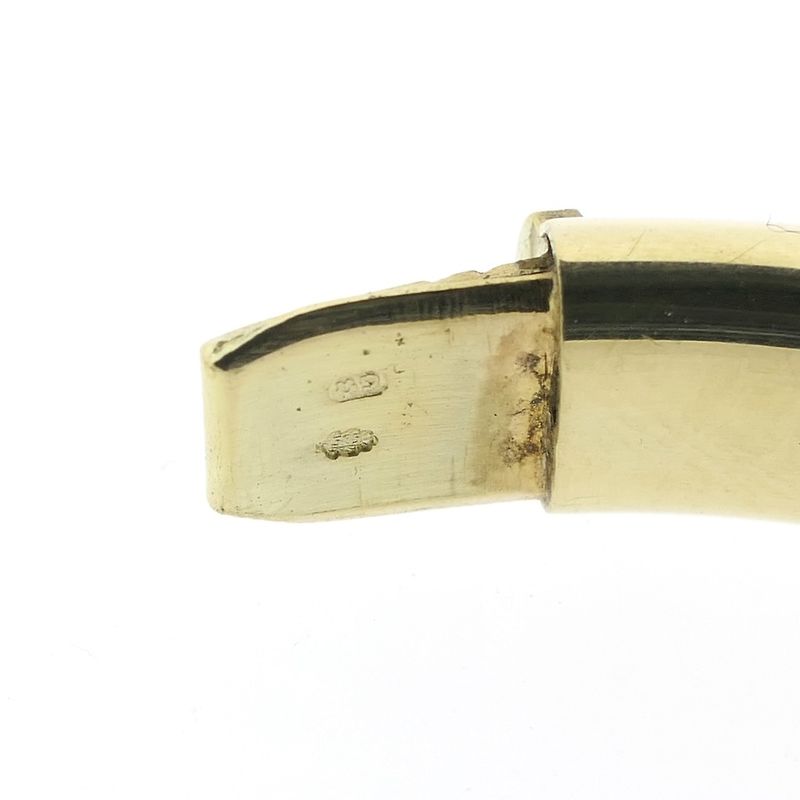 Image 7 of Gold slave bracelet; Size M