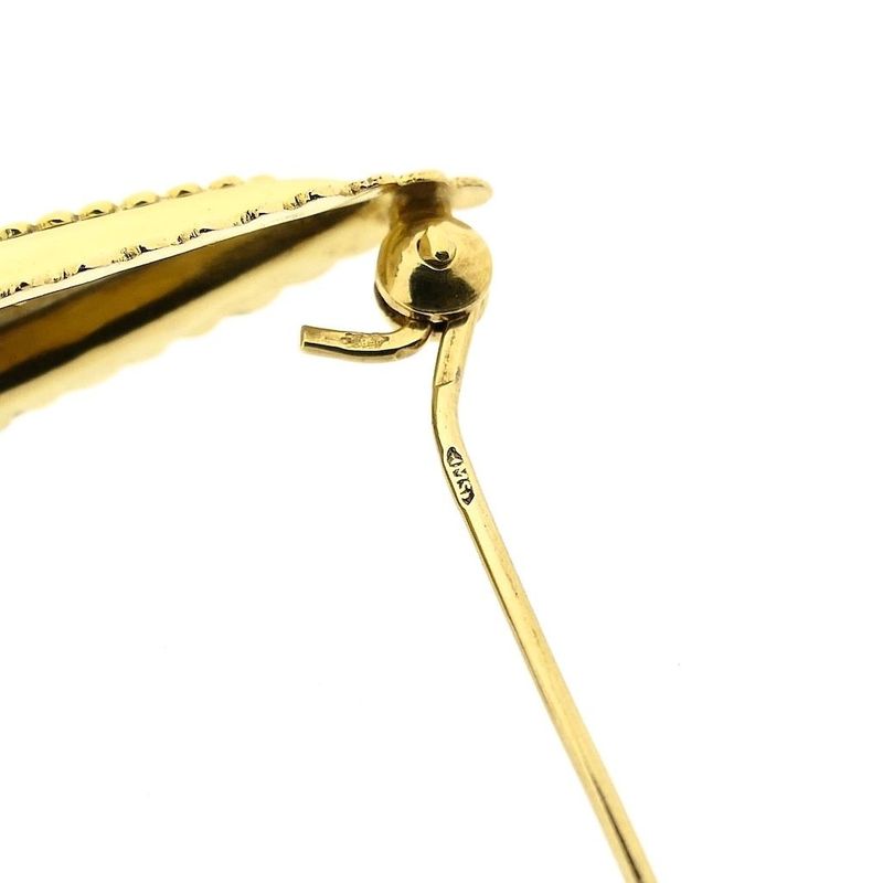 Image 8 of Gold Brooch with Zeeland Buttons