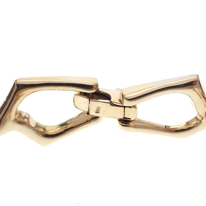 Image 1 of Two-tone gold fantasy link bracelet