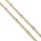 Image 4 of Two-tone gold gourmet/fantasy link chain