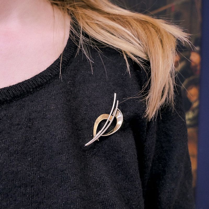 Image 4 of Bicolor fantasy brooch