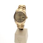 Image 40 of Rolex Day-Date 36mm 'Diamond Dial' 118238; 18k. Gold watch in full set
