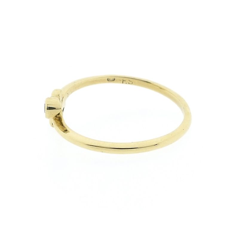 Image 6 of Gold ring with diamonds