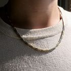 Image 10 of Bicolor gold fantasy link chain