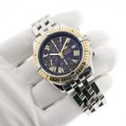 Image 12 of Breitling Crosswind Chronograph D13355; 18k gold/steel men's watch