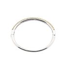 Image 3 of Silver TiSento slave bracelet with gold plating; Size S