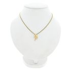 Image 3 of Golden abstract pendant of an elf