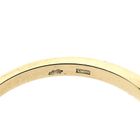 Image 7 of Gold solitaire ring with diamond; 0.05 ct.