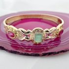 Image 7 of 18K Gold Oriental Slave Bracelet | Ø 60 mm