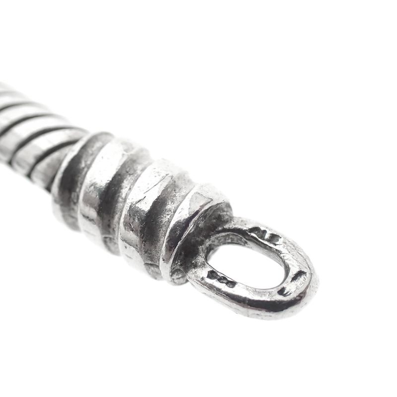 Image 7 of Pandora bracelet; Silver; lobster clasp | 19 cm