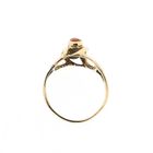Image 5 of Gold Ring with Blood Coral