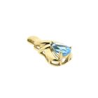 Image 3 of Gold pendant with Aquamarine