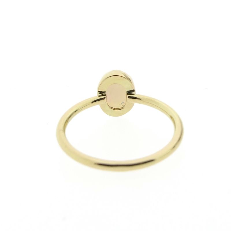 Image 4 of Gold ring with precious opal