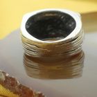 Image 6 of Robust silver ring with elephant