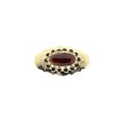 Image 1 of Vintage gold brooch with garnet