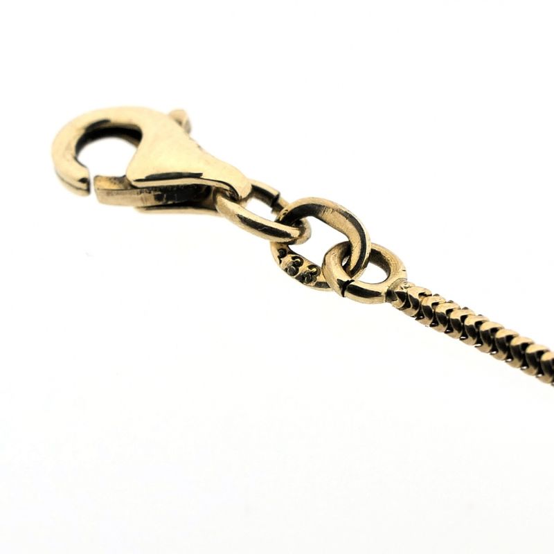 Image 7 of Fantasy link chain with Japanese Ginkgo leaves