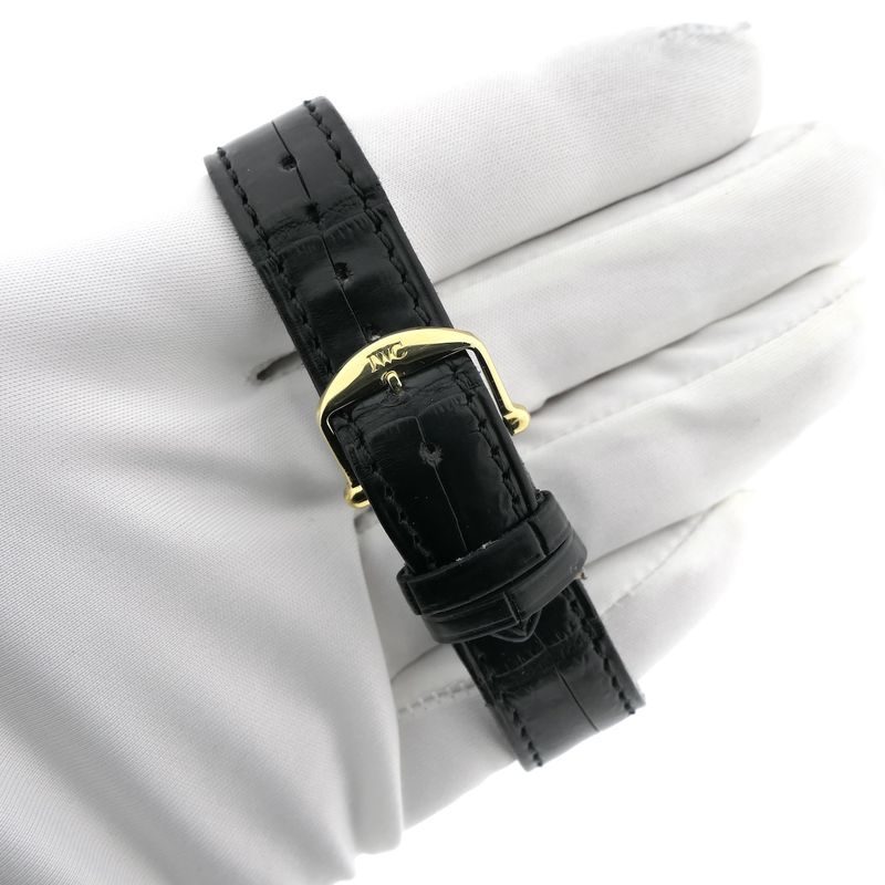 Image 10 of IWC Novecento Perpetual Calendar Moonphase IW3545; 18k. Gold men's watch