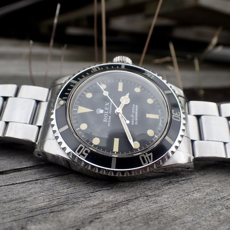 Image 10 of Rolex Submariner 5513; Unique vintage full-set