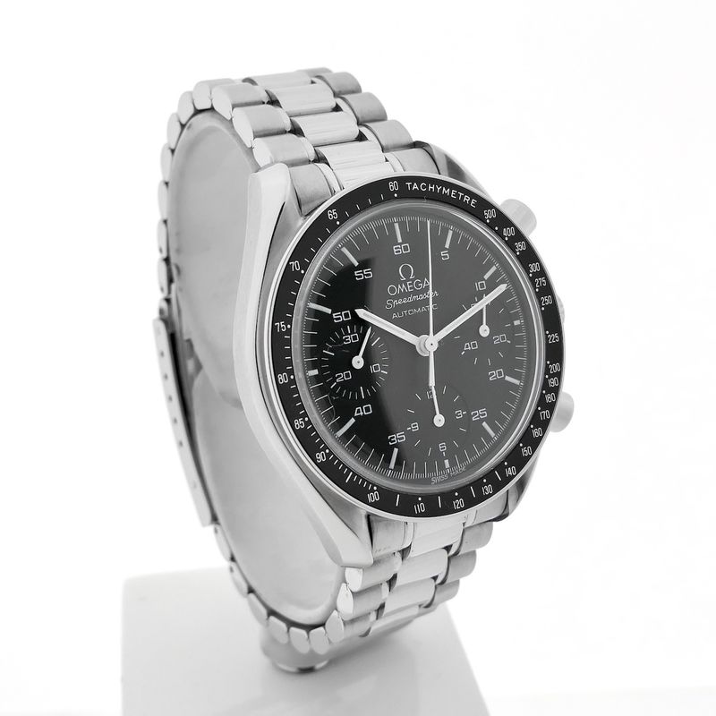 Image 4 of Omega Speedmaster Reduced; Automatic Chronograph watch