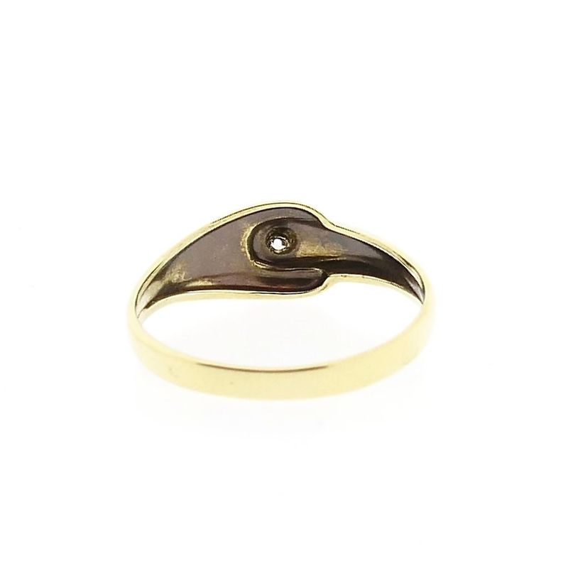 Image 4 of Gold Ring with Zirconia