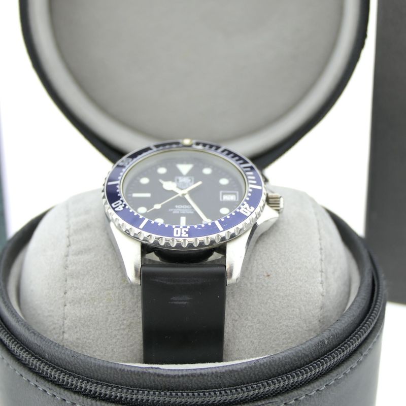 Image 13 of TAG Heuer Professional 1000 Quartz 980.013B; Vintage men's watch