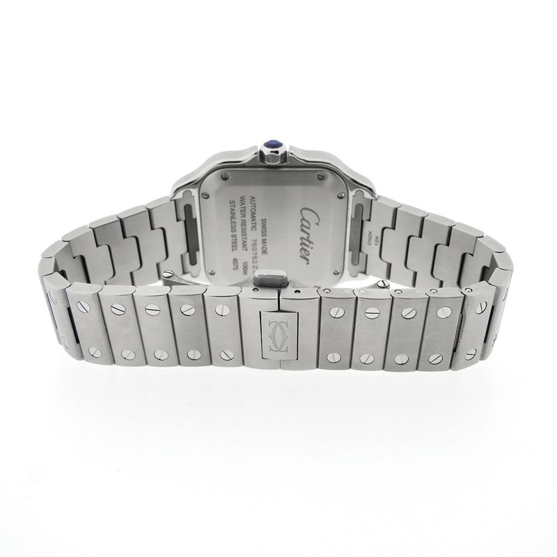 Image 10 of Cartier Santos 'Medium' 4075 WSSA0029; Automatic unisex watch