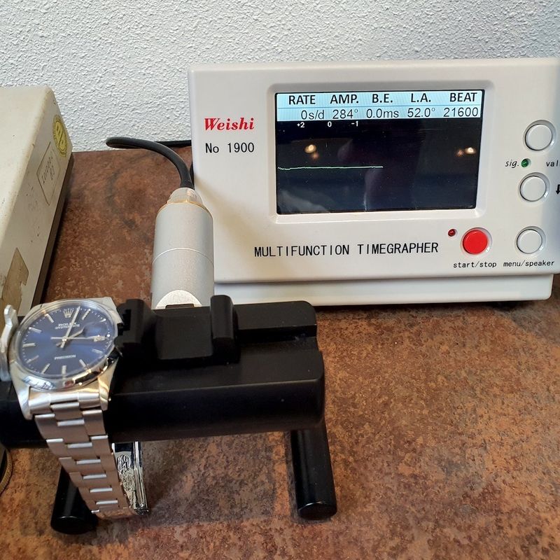 Image 10 of Rolex Oyster Precision; Vintage watch