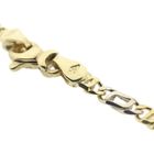 Image 6 of 18K Two-tone gold navy link necklace; Men's | 59.5 cm