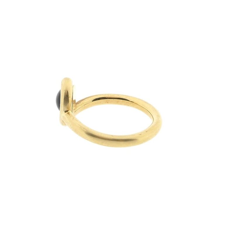 Image 7 of Gold ring with onyx