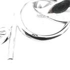 Image 5 of Silver robust jasseron necklace | 47 cm